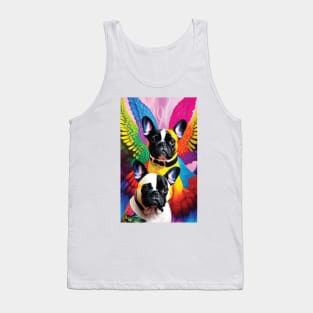 French Bully's with Parrot Wings Tank Top